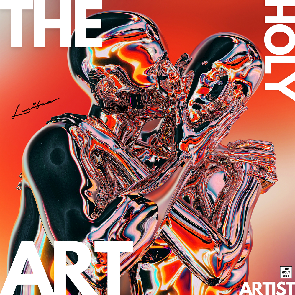 The Last Kiss, shown at The Holy Art Gallery in London
